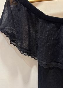 H&amp;M Beautiful Black Lace  Top