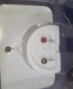 Necklace With Earing