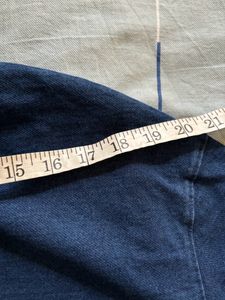 Massimo Dutti Denim Look Top