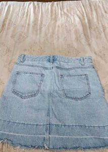 Denim Mini Skirt