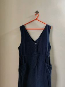 Denim Dress With Pockets