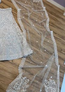 Wedding Special Sequins &amp; Thread Work Lehenga