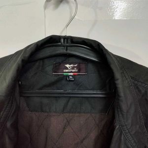 Original Swsport Leather Jacket | Chest 36