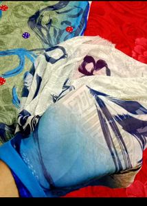 New Saree With Blouse Piece
