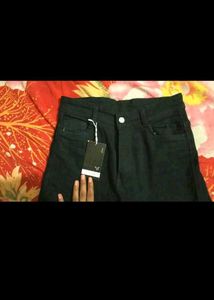 Wide Leg Black Cargo Pants