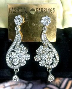 Sparkling Dangle Earrings
