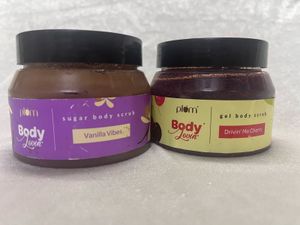 Plum body Scrub Duo