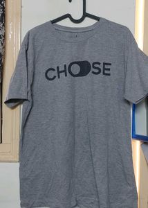 Cotton Grey Tshirt