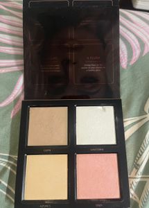 HUDA Beauty Highlighter (pink Sand) &amp; Gush Gloss