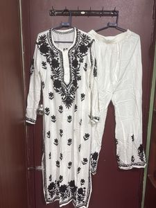 Elegant Embroidered Kurta Set