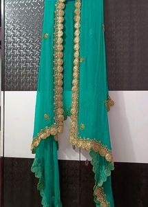 Green Kurta Suit Set