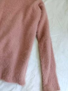 Fluffy Pink Cardigan