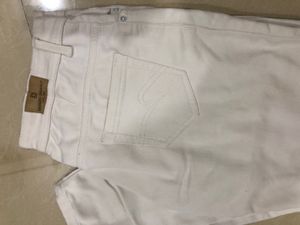 Ripped White Jeans