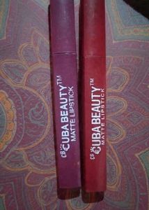 CUBA BEAUTY Matte Lipsticks