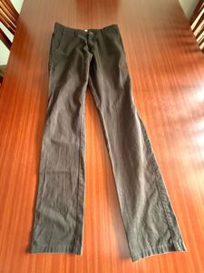 Brown Casual Pants