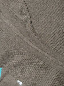 Black Dolman Sleeve Knit Top