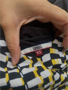 Imported checkered dress