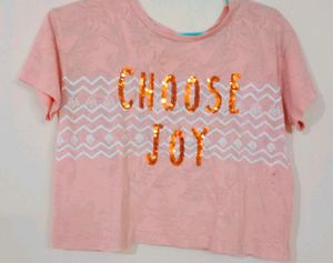 Peach Colour Top For Women &amp; Girls