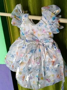 Floral Print Girls&#39; Dress