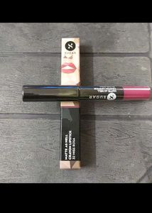 SUGAR Kajal Eyeliner Lipistick Lip Balm