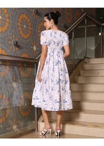 Floral Off-Shoulder Dress