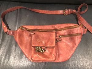 Red Leather Crossbody Bag