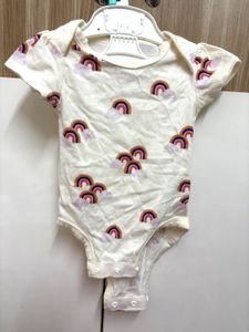 Rainbow Baby Bodysuit and shorts set