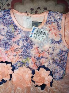 Floral Dress with Inner