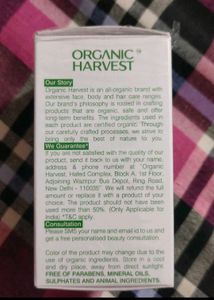 Organic Harvest Brightening Face Serum