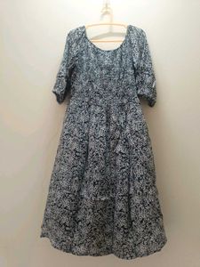 Floral Print Midi Dress