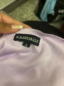 Purple Swirl Crop Top