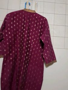 Elegant Purple Kurta
