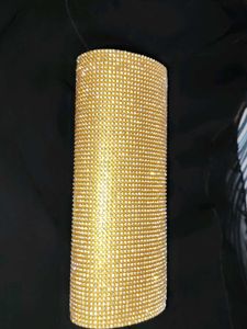 Gold Rhinestone Clutch