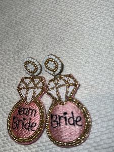 Team bride Earring