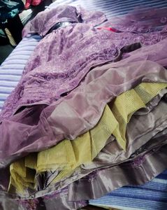 Lahnga Purple Colour Size Issues So I Want To Sel