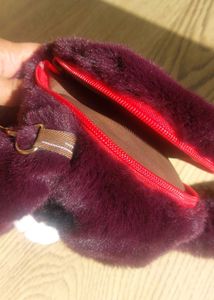 Cute Plush Bunny Crossbody Bag