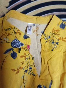 3/4 Sleeves Rayon Kurti
