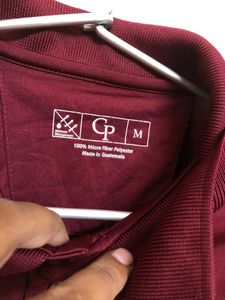 Maroon Short Sleeve T Shirt