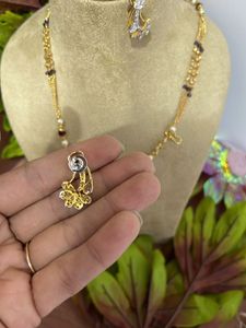 Elegant Gold Plated Necklace Set