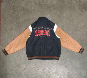 H&amp;M Divided Outdoor Camper 1990 Varsity Jacket 🧥