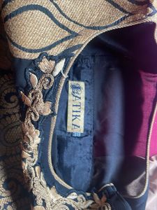 Ethnic Kurta With Bronze Gold Leggings