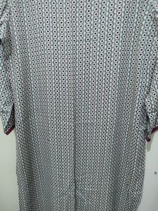 Beige Cream Printed Kurta