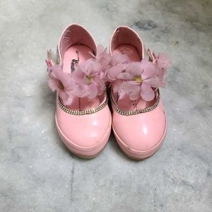Combo of  Pink Flower Shoes