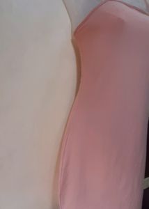 Peach Color Summer Dress