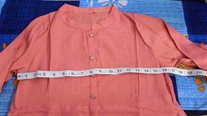 Peach Kurta