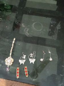 Assorted Fashion Jewellery Set With Free Gift