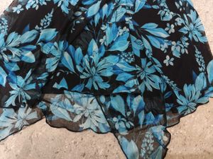 Black Floral Asymmetrixal Pinterest dress