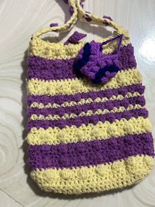 Pretty Crochet Sling😎