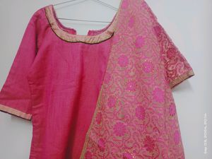 Rose Gold Kurta Set