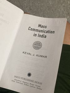 Mass Communication In India